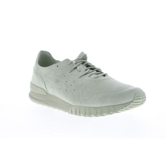 NWT Onitsuka Tiger Samsara Mens Green Suede Lifestyle Sneakers Shoes Size 8-41.5 - Picture 4 of 8